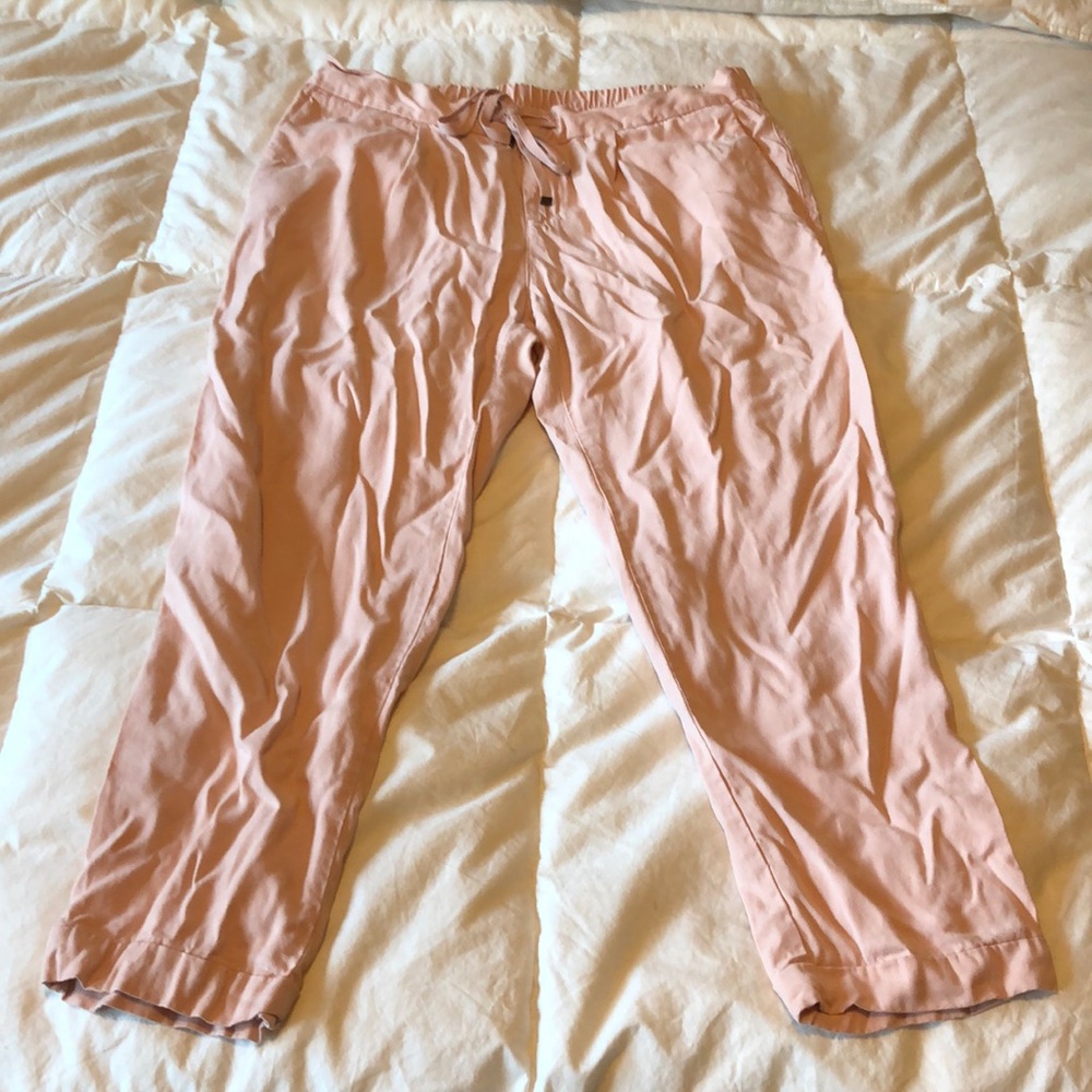 Pale pink chinos